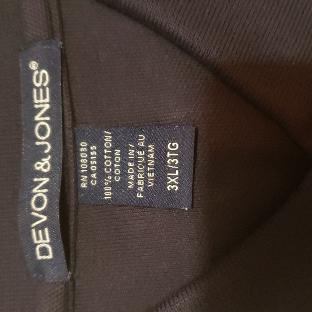 Devon and Jones Polo Shirt 3XL - Picture 2 of 4